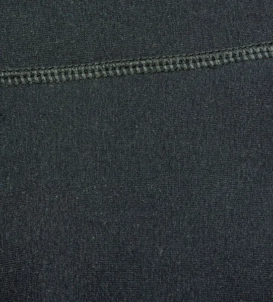 Texture Seam Sewing Machine Dark Fabric — Stock Photo, Image
