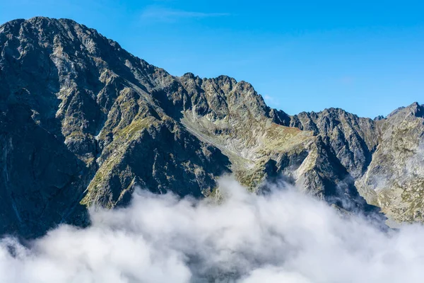 Harsh Mountain Landscape Seen Beautiful Clear Day — Stock Photo, Image