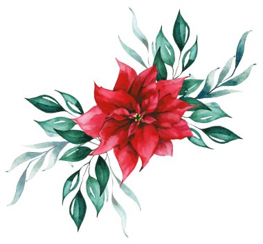 Suluboya Noel düzenlemesi.