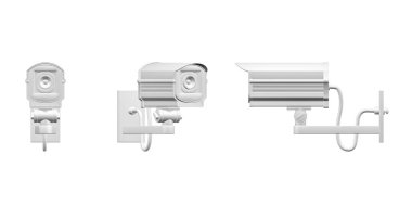 Güvenlik kamerası modeli - 3B oluşturucu