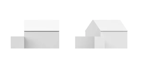 Beyaz Arkaplanda Modeli Oluşturma Kopyalama Alanı — Stok fotoğraf