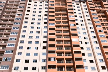 building facades, architecture and construction concept
