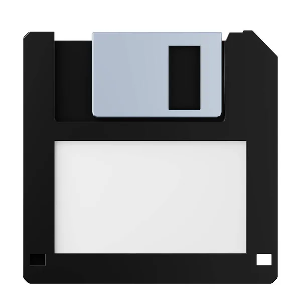 Floppy disk high quality 3D render illustration. Save data information concept icon. — Stock Photo, Image