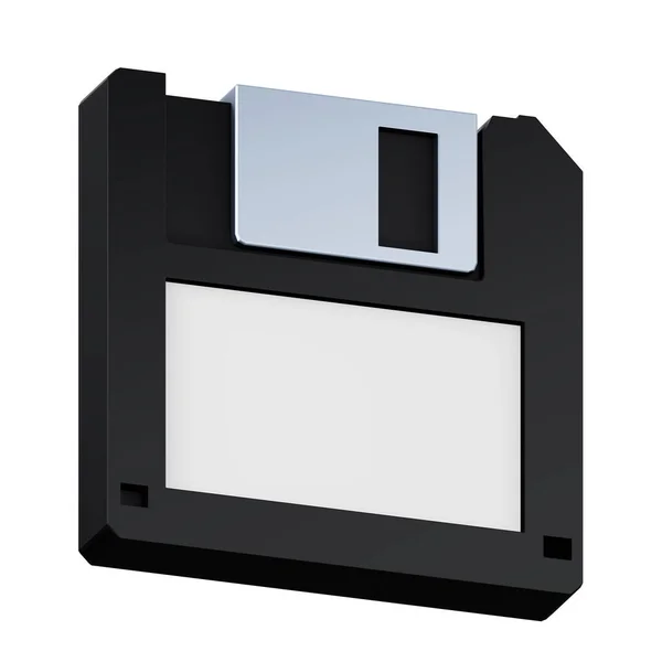 Floppy disk hoge kwaliteit 3D render illustratie. Opslaan van data informatie concept icoon. Rechtenvrije Stockfoto's