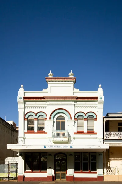Old Heritage Listed Buildings Quay Street Rockhampton Early Morning Sunlight — Stock Photo, Image