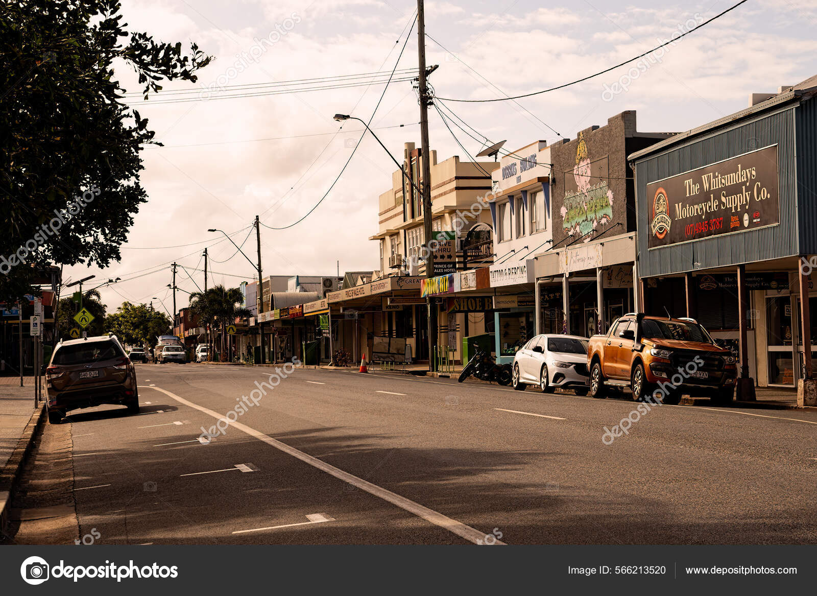 Main Street Proserpine Regional Country Town Gateway Whitsundays