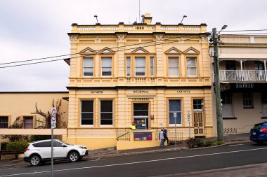 The old heritage listed  Regional Council Chambers built in the Victorian era, in Gympie, Queensland,Australia.