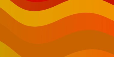 Fiyonklu hafif turuncu vektör arka planı. Uygunsuz gradyan çizgileri olan soyut çizimler. Web siteleri, iniş sayfaları için desen.