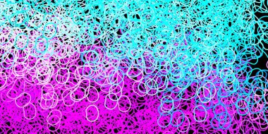 Koyu pembe, soyut şekilli mavi vektör deseni. Basit bir şekilde gradyan olan renkli soyut biçimler. Web siteniz için basit illüstrasyon.