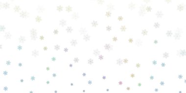 Açık mavi, sarı vektör çiçekli doğal sanat eseri. Sıradan çiçekli basit renkli bir illüstrasyon. Bahar partileri için renkli desen.