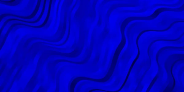 Patrón Vectorial Luz Azul Con Curvas — Archivo Imágenes Vectoriales
