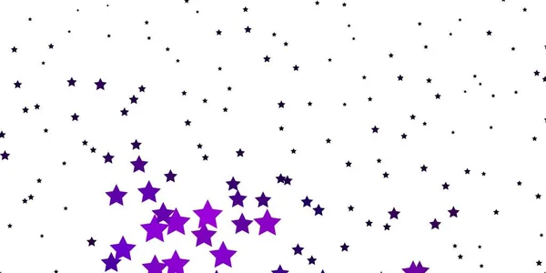 Dunkelrosa Vektormuster Mit Abstrakten Sternen Moderne Geometrische Abstrakte Illustration Mit — Stockvektor