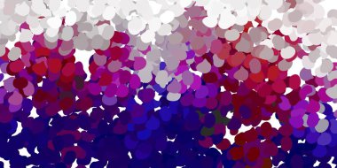 Açık pembe, soyut şekilli kırmızı vektör deseni. Gradyan rastgele formlarla modern soyut illüstrasyon. Duvar kağıdı seti için zarif tasarım.