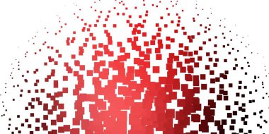 Dikdörtgenli açık kırmızı vektör arkaplanı.