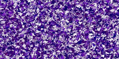 Açık mor arkaplan, üçgenli, çizgili. Modern tarzda üçgen şekilli akıllı soyut çizimler. Terfi modelleri.