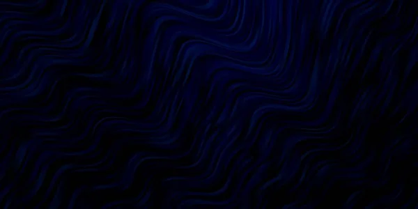 Σκούρο Μπλε Διάνυσμα Φόντο Λυγισμένες Γραμμές — Διανυσματικό Αρχείο