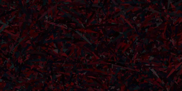 Dunkelblauer Roter Vektorhintergrund Mit Polygonalen Formen Dreiecksformen Mit Farbenfrohem Verlauf — Stockvektor