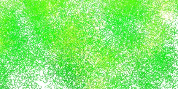 Світло Зелена Жовта Векторна Текстура Яскравими Лініями Абстрактна Ілюстрація Градієнтними — стоковий вектор