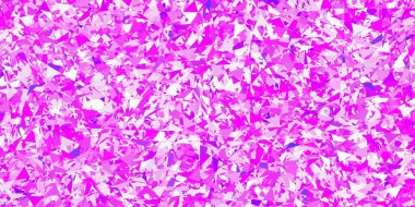 Çokgen formlu açık mor vektör arkaplanı. Soyut renkli üçgen şekilli illüstrasyon. İniş sayfaları.