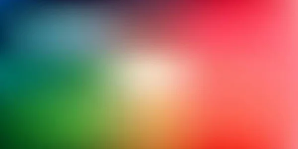 Light Green Red Vector Gradient Blur Background Colorful Gradient Abstract — Stock Vector