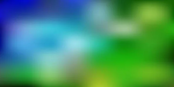 Ανοιχτό Μπλε Πράσινο Διάνυσμα Θολό Μοτίβο Σύγχρονη Κομψή Εικόνα Θαμπάδα — Διανυσματικό Αρχείο
