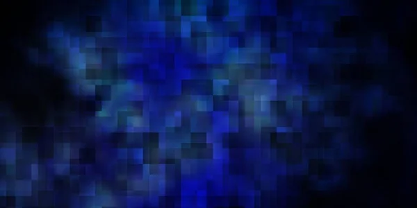 Donkerblauwe Vectorachtergrond Met Rechthoeken Abstracte Gradiënt Afbeelding Met Rechthoeken Patroon — Stockvector