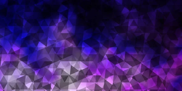 Textura Vectorial Púrpura Claro Con Estilo Triangular Diseño Decorativo Estilo — Archivo Imágenes Vectoriales
