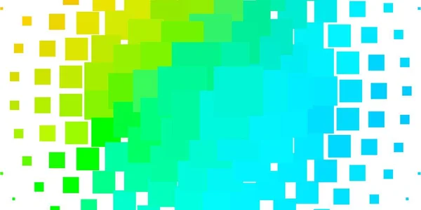 Ανοιχτό Μπλε Κίτρινο Διανυσματικό Μοτίβο Τετράγωνο Στυλ — Διανυσματικό Αρχείο