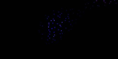 Koyu pembe, daireli mavi vektör arkaplan.