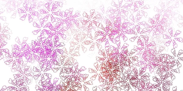 Светло Розовый Вектор Листьями Размытый Декоративный Дизайн Индийском Стиле Листьями — стоковый вектор