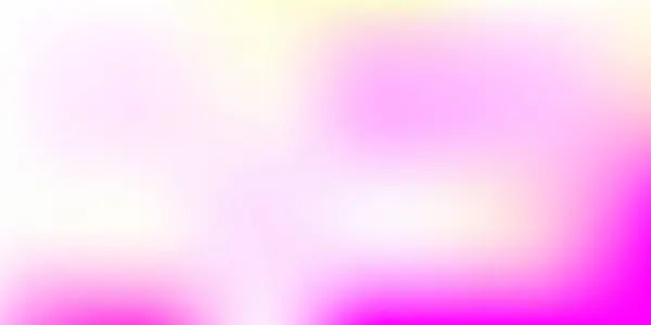 Sfocatura Vettoriale Rosa Chiaro Gialla Illustrazione Astratta Gradiente Colorato Stile — Vettoriale Stock