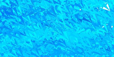 Üçgenli, çizgili koyu mavi vektör arkaplanı. Renkli soyut üçgenli web materyali çizimi. Reklamlarınıza basit bir ekleme..