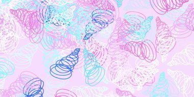 Wry çizgileri olan çok renkli vektör arkaplanı. Yaylı basit bir şekilde gradyan çizimi. Kullanıcı Arayüzü tasarımınız için şablon.