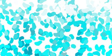 Karmaşık şekilli açık yeşil vektör arkaplanı. Soyut tarzda, gradyan formlarda basit tasarım. Web siteniz için basit illüstrasyon.