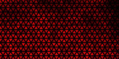 Açık Turuncu vektör düzeni çizgiler, üçgenler. Renkli üçgenlerin olduğu bir resim. Posterler ve afişler için en iyi tasarım.