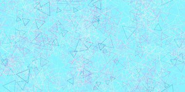 Üçgenli ışık çok renkli vektör arkaplanı. Soyut renkli üçgen şekilli illüstrasyon. Reklamlar için şablon.