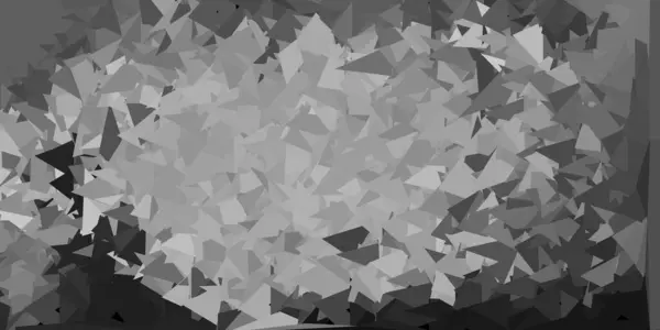 Fond Mosaïque Triangle Vectoriel Gris Clair Illustration Abstraite Moderne Avec — Image vectorielle