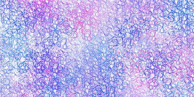 Açık mavi, kıvrımlı sarı vektör deseni. Yaylı basit bir şekilde gradyan çizimi. Kullanıcı Arayüzü tasarımınız için şablon.