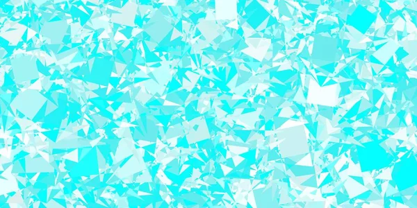 Çok gen formlu açık yeşil vektör arkaplanı. Renkli soyut üçgenli web materyali çizimi. Reklamlar için şablon.