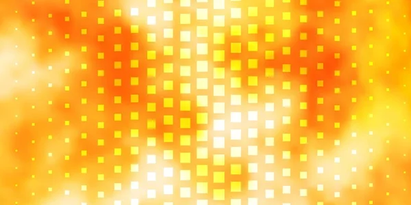 Modello Vettoriale Arancione Chiaro Con Rettangoli Illustrazione Astratta Del Gradiente — Vettoriale Stock