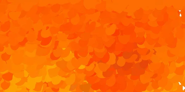 Fond Vectoriel Orange Foncé Avec Des Formes Aléatoires Illustration Avec — Image vectorielle