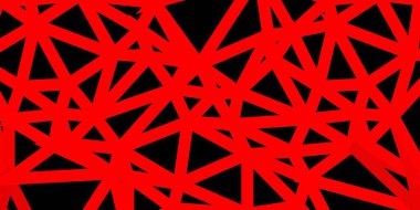 Açık kırmızı vektör soyut üçgen deseni. Kırık camlar ve üçgenler. İniş sayfaları tasarımı.