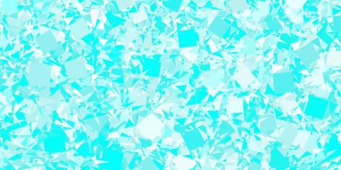 Üçgenli açık yeşil vektör arkaplanı. Üçgen şekilleri soyut bir şekilde renk değişimine sahiptir. Duvar kağıtlarınız için tasarım.