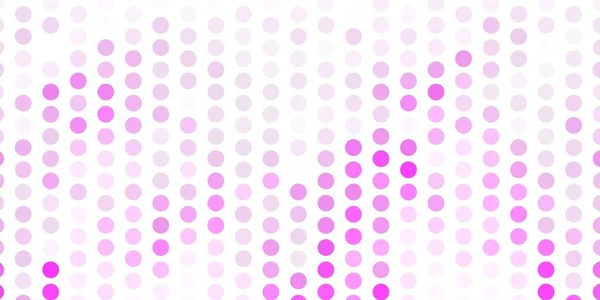 Светло Розовая Векторная Текстура Дисками Абстрактный Декоративный Дизайн Градиентном Стиле — стоковый вектор