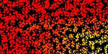 Koyu kırmızı, soyut şekilli sarı vektör şablonu. Basit bir şekilde gradyan olan renkli soyut biçimler. Duvar kağıdı seti için zarif tasarım.