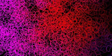 Rastgele şekilli koyu pembe, sarı vektör arkaplan. Basit bir şekilde gradyan olan renkli soyut biçimler. Duvar kağıdı seti için zarif tasarım.