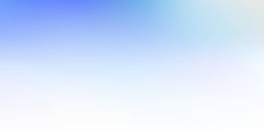 Açık mavi vektör bulanık arkaplan. Görüntü stili ve gradyan ile soyut renkli resimleme. Uygulamalar için tasarımınız.