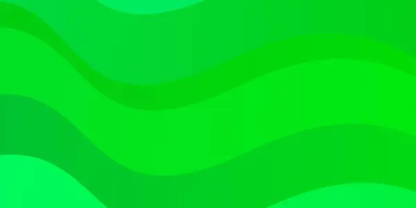 Hellgrünes Vektormuster Mit Linien — Stockvektor