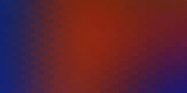 Ljusblå Röd Vektor Bakgrund Med Rektanglar Abstrakt Illustration Med Rektangulära — Stock vektor