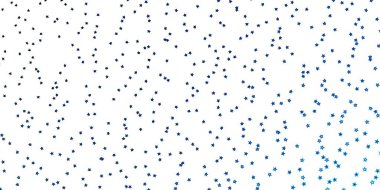 Koyu mavi vektör dokusu ve güzel yıldızlar. Soyut gradyan yıldızlı renkli çizimler. Yeni yıl ilanı, broşürler için desen.